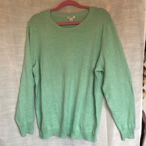 Mint green long sleeve Old Navy sweater plus size
